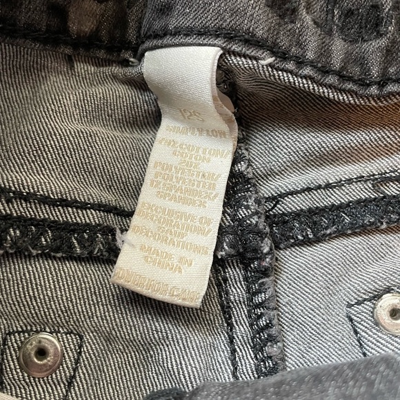 Justice jeans 12 slim grey - Picture 5 of 5